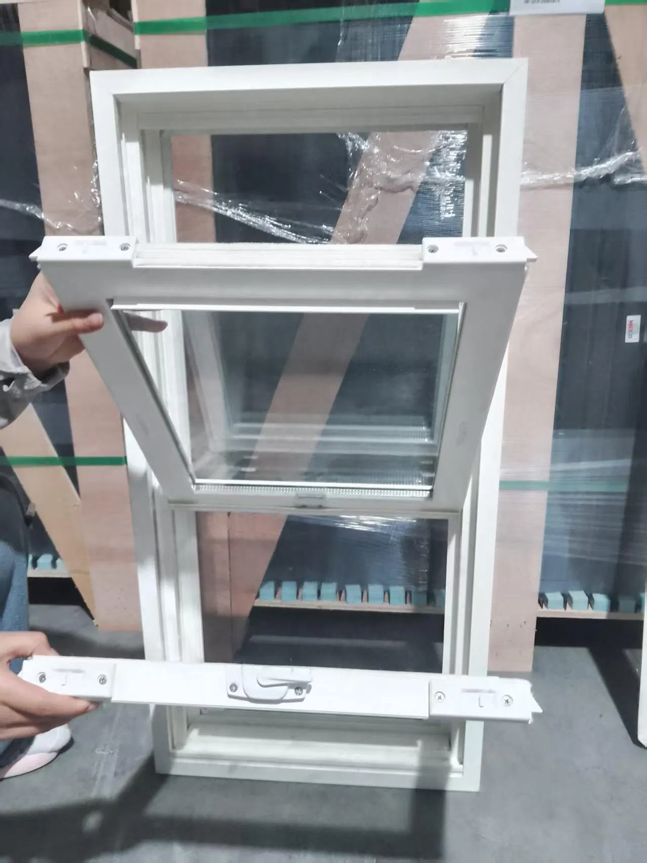 Hot Sale American Standards 78 Series UPVC Vinyl Double Hung-Tilt Window