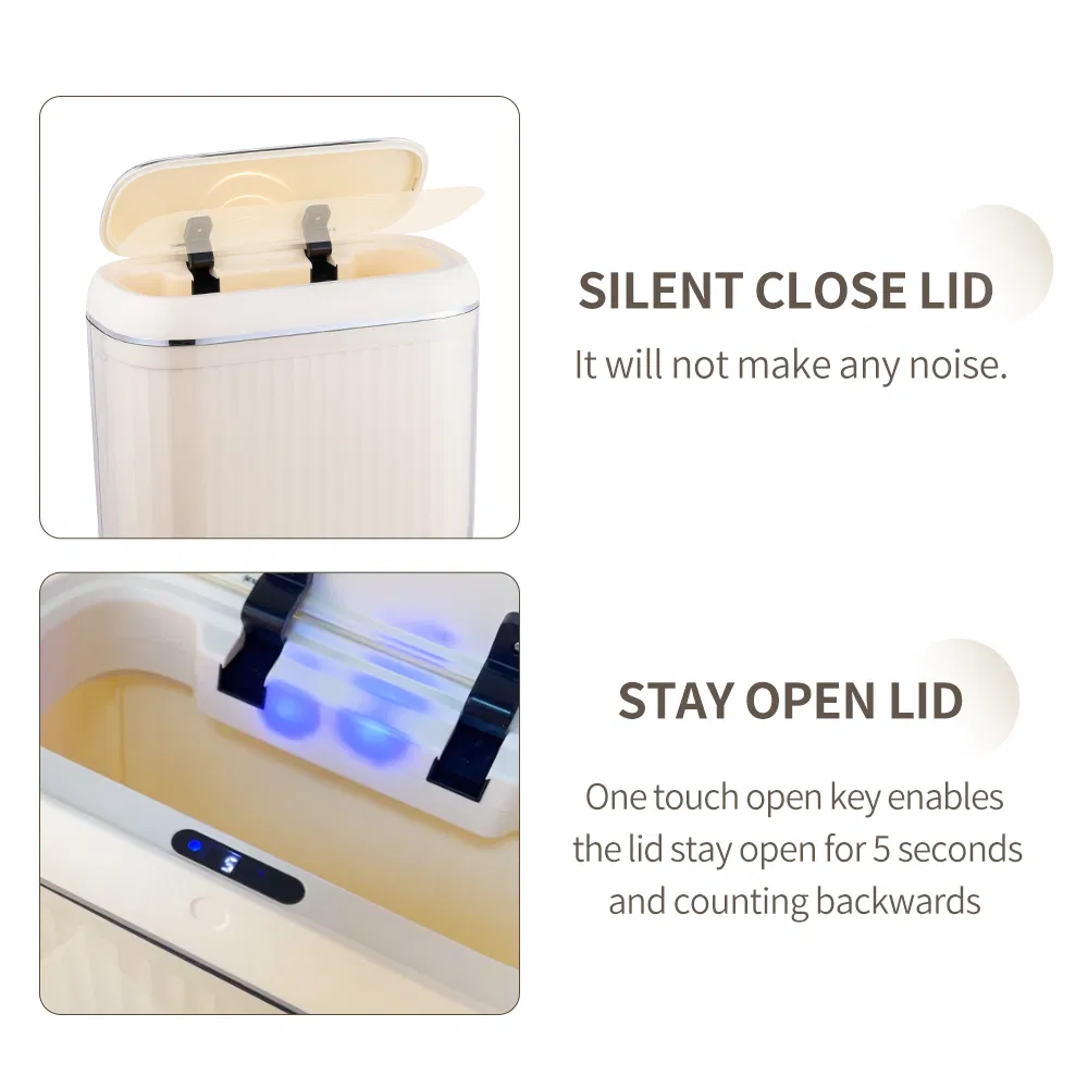 Умная мусорная корзина с датчиком движения