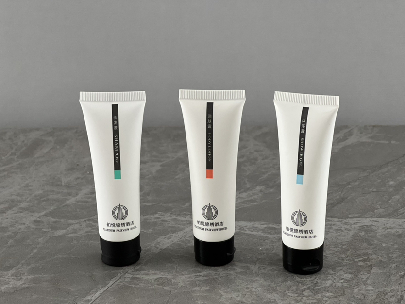 Wholesale High Quality Cheap Disposable 30ml Hotel Amenities Tube/Hotel Shampoo Tube