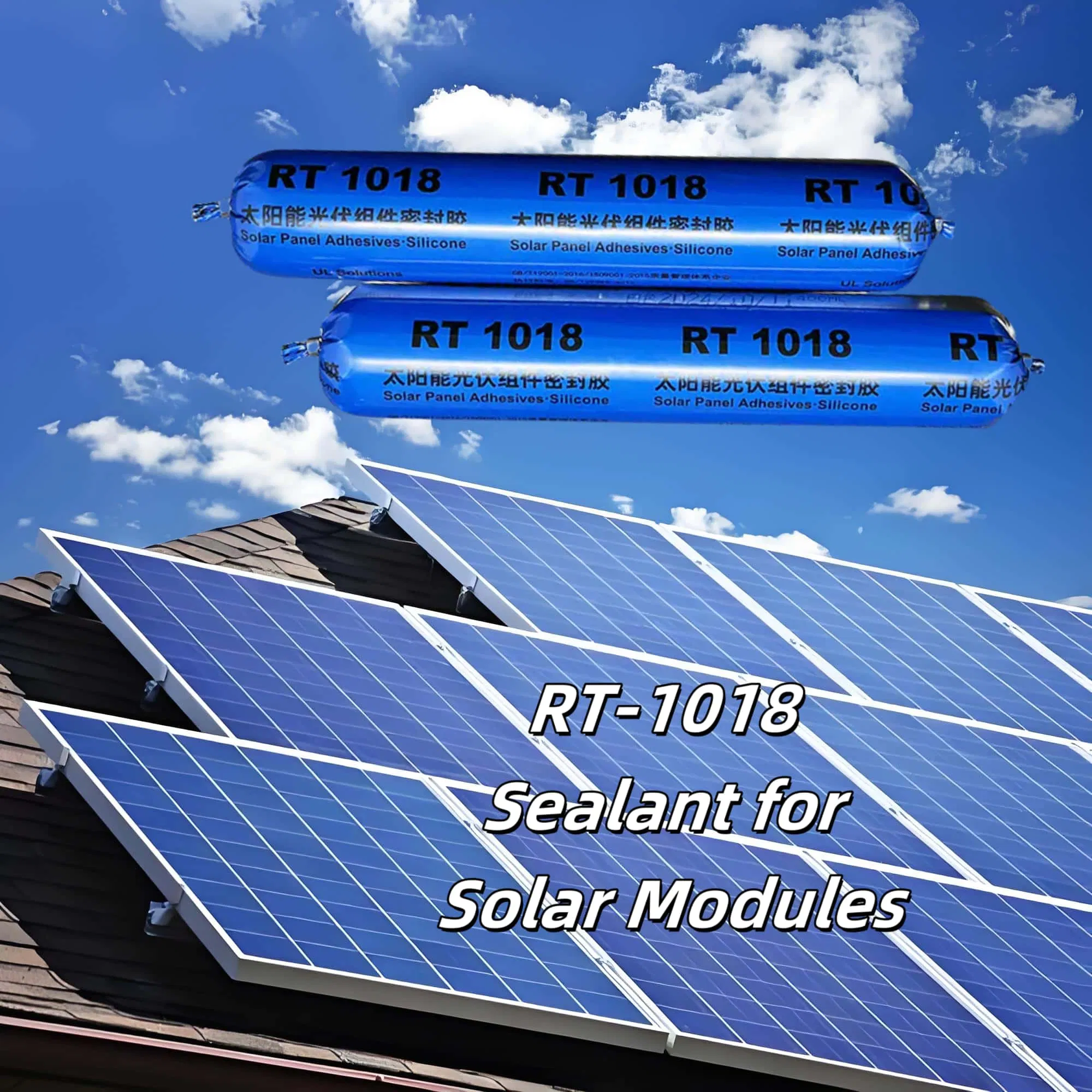 Premium Black and White RTV Silicone Sealant for Solar Panels