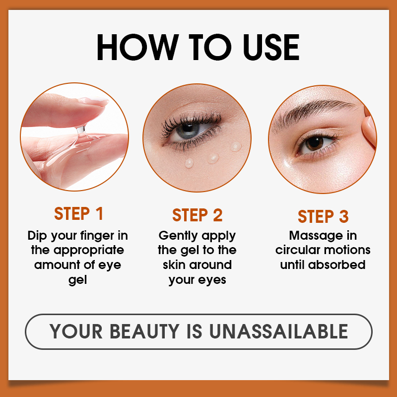 High Purity Remove Dark Circles Anti Wrinkle Puffiness Gel Vitamin C Eye Cream
