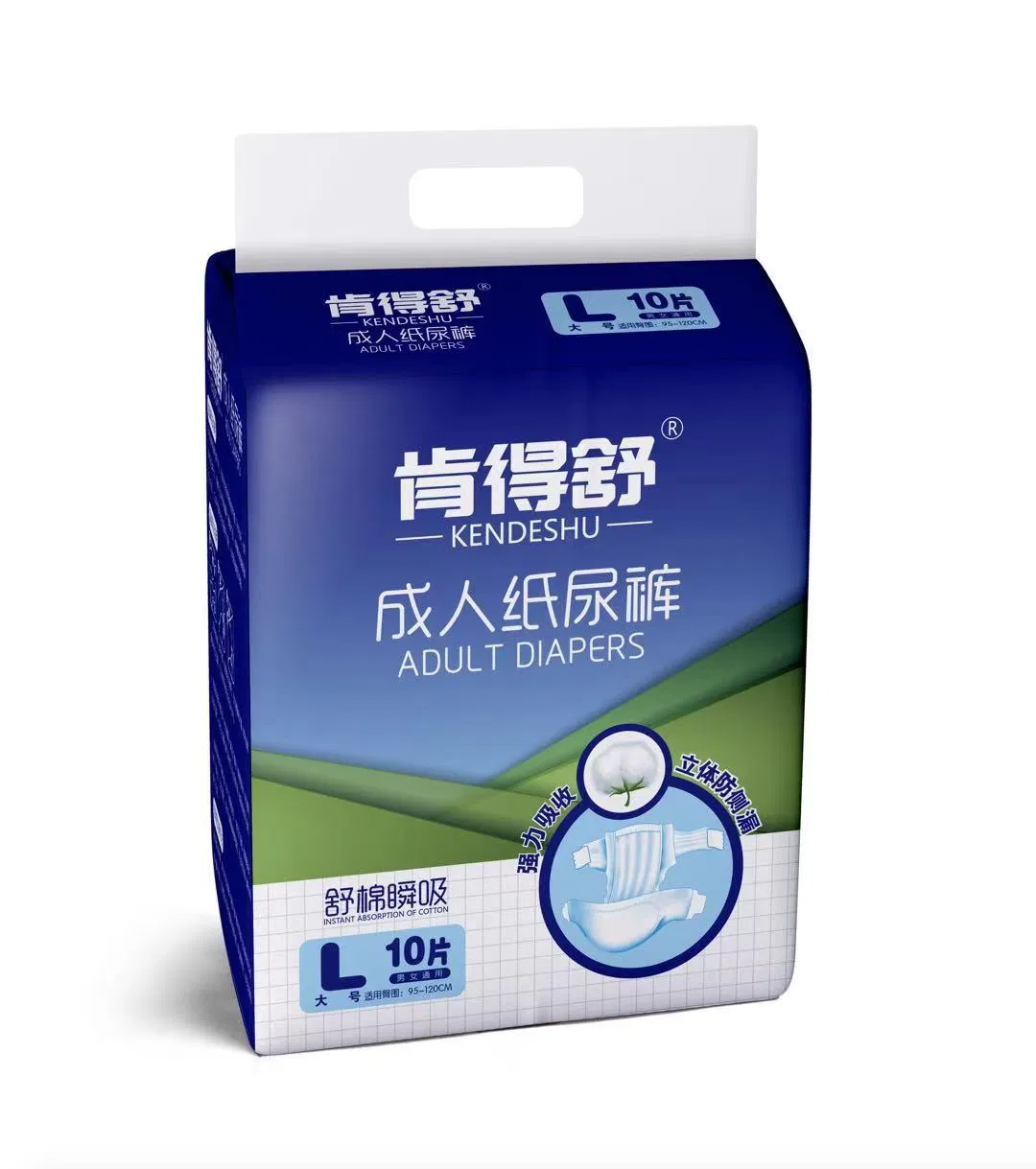 Wholesale Adult Diaper Disposable Super Absorbent Ultra Thick Reusable Adult Diapers