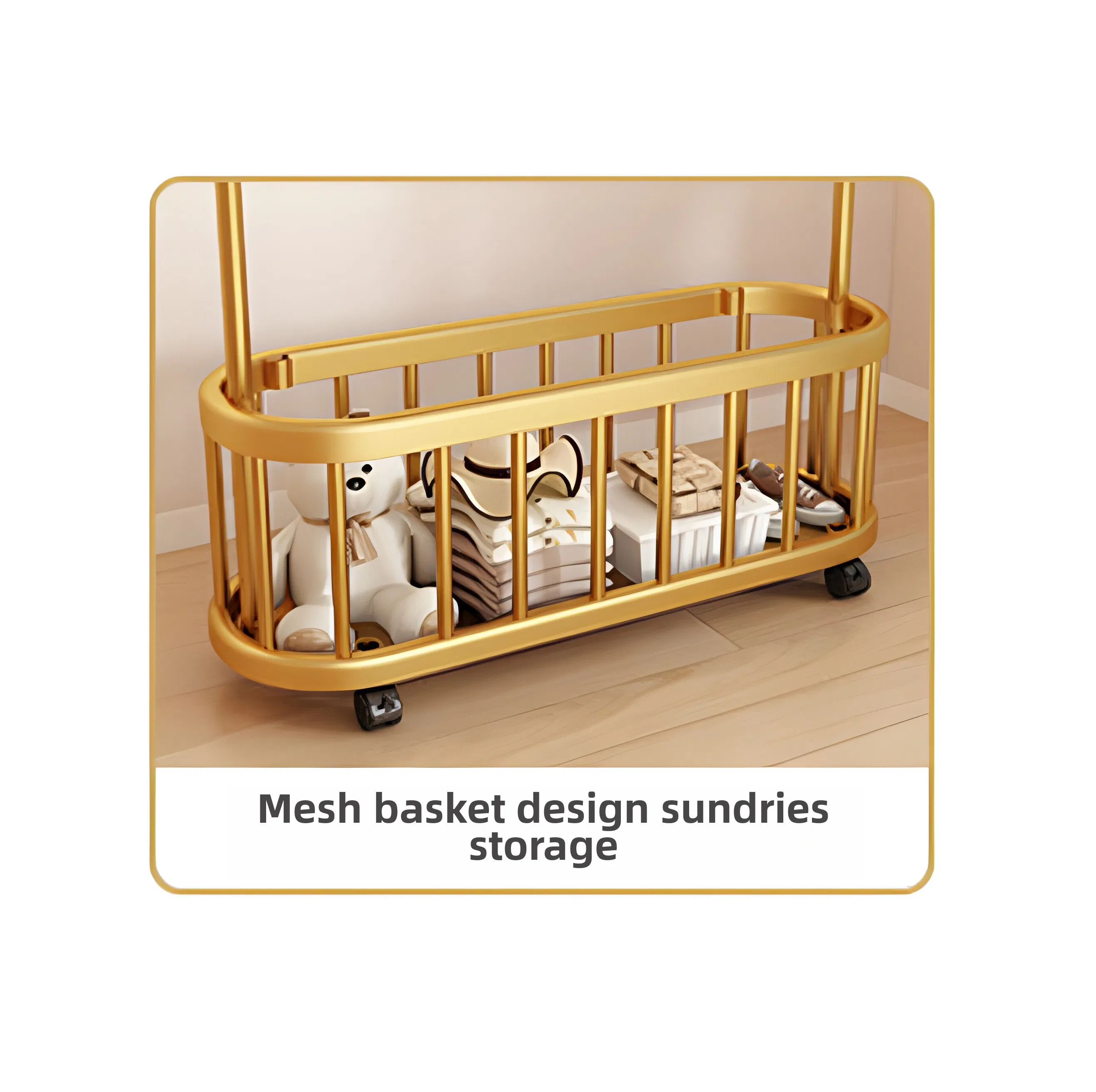 Can Move Clothes Rack and Drying Rack