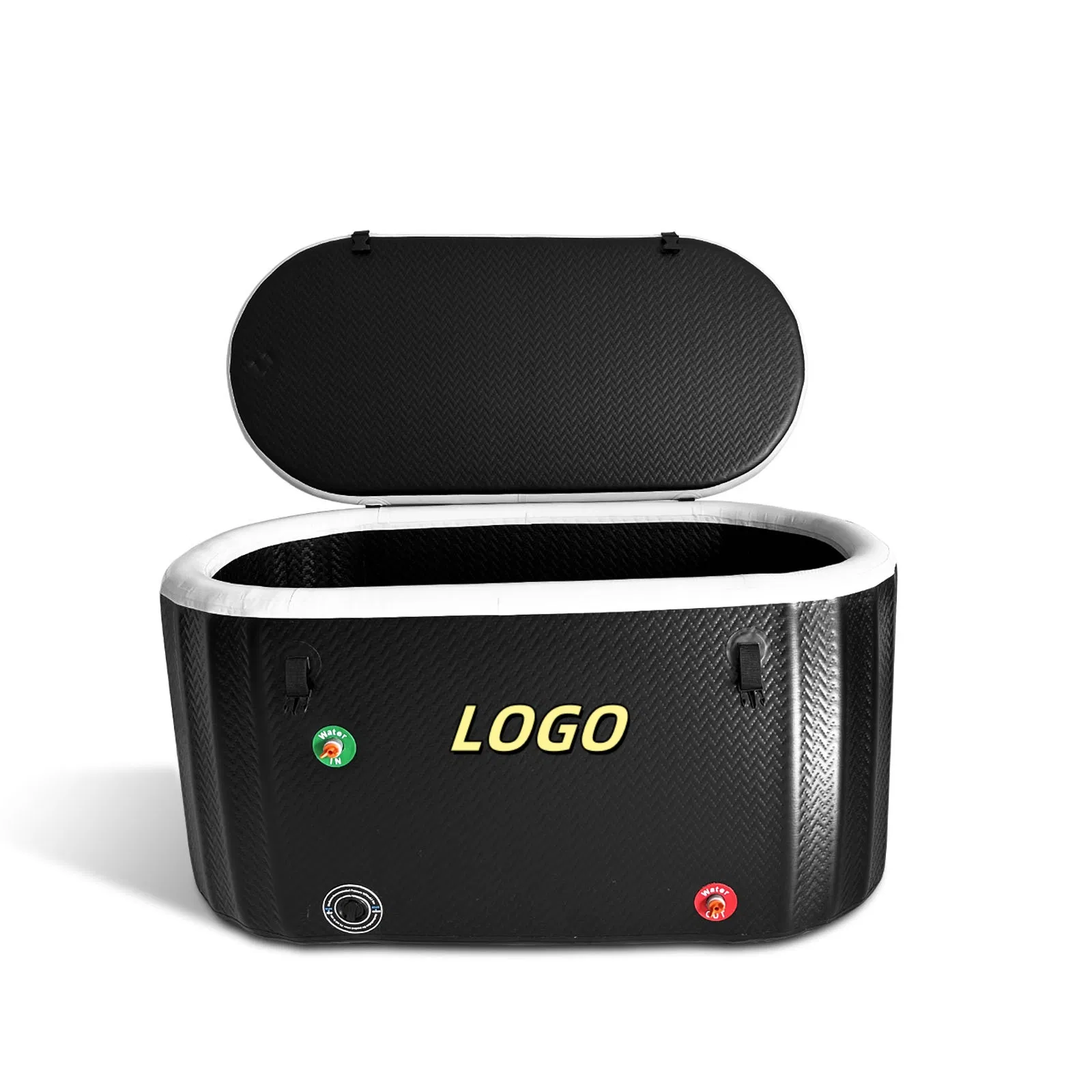 Овальная ледяная ванна для двоих