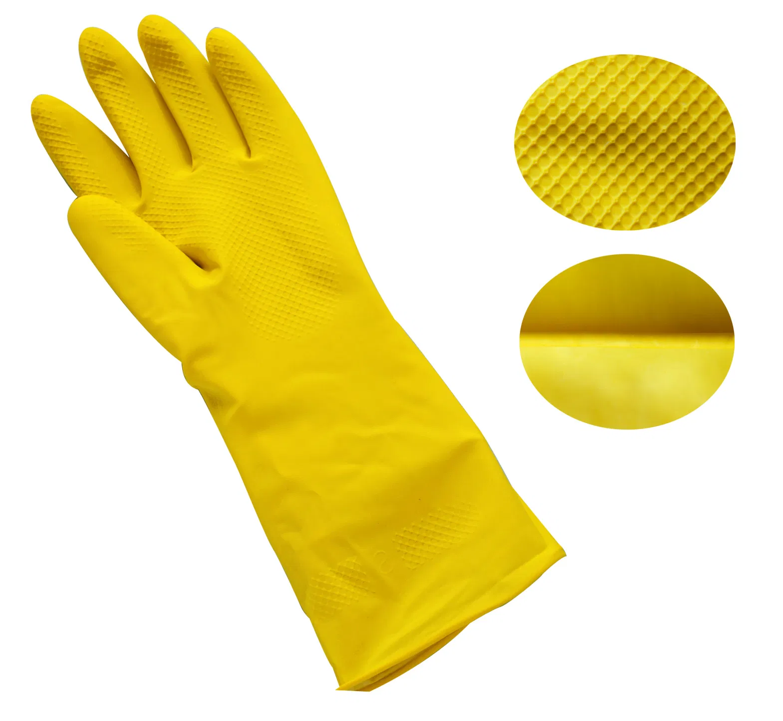 Eco-Friendly 100% Nature Latex Household Cleaning Gloves Malaysia Manufacture
