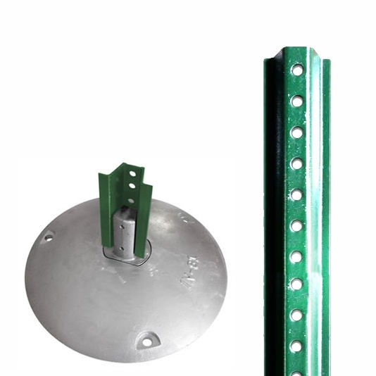 Professional Supplier Galvanized Metal Pole U-Shaped Traffic Signs Post