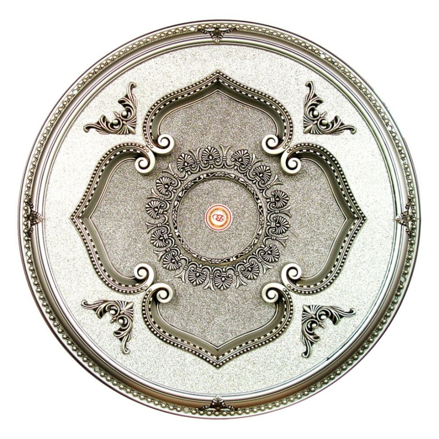 Banruo Decorative Round Plastic Ceiling Tile Panel Medallion