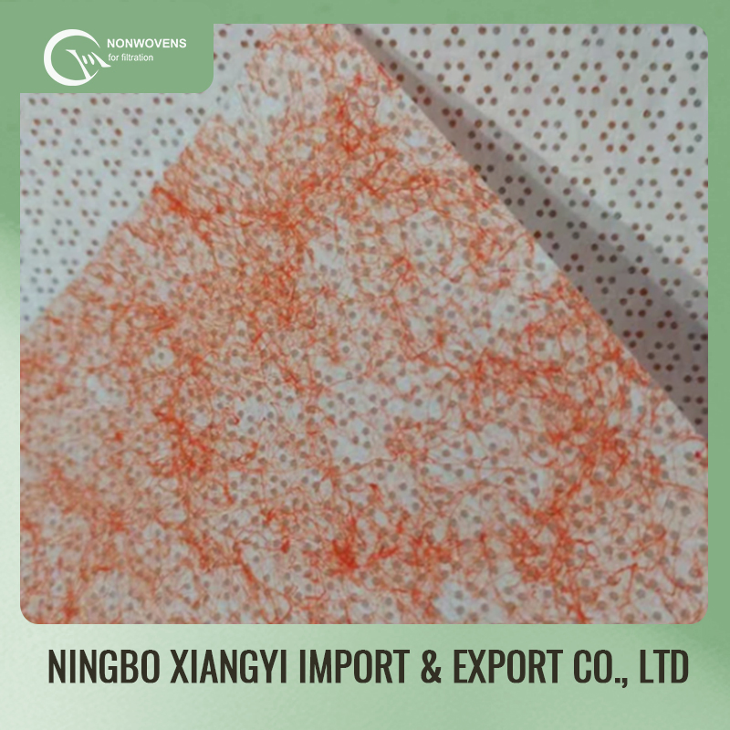 Red Meltblown Polypropylene Non Woven Cleaning Cloth