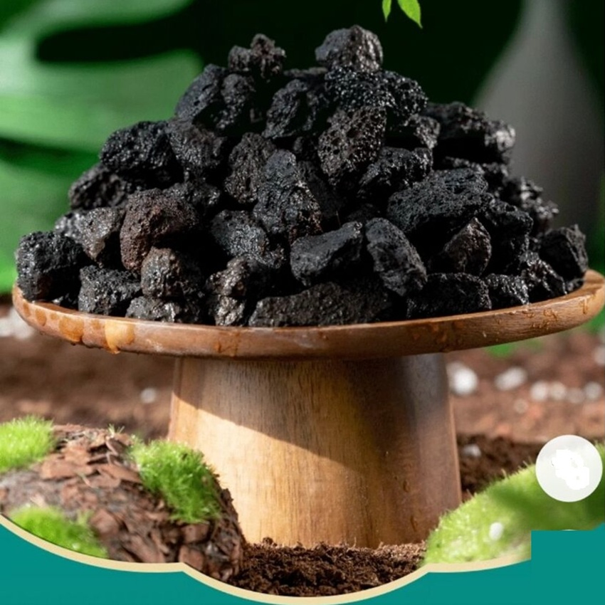 Black Volcanic Rock Lava Stone Balls for Oil Diffuser