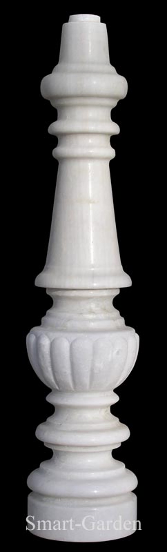 China White Granite Stair Baluster Marble Railing Handrail Baluster