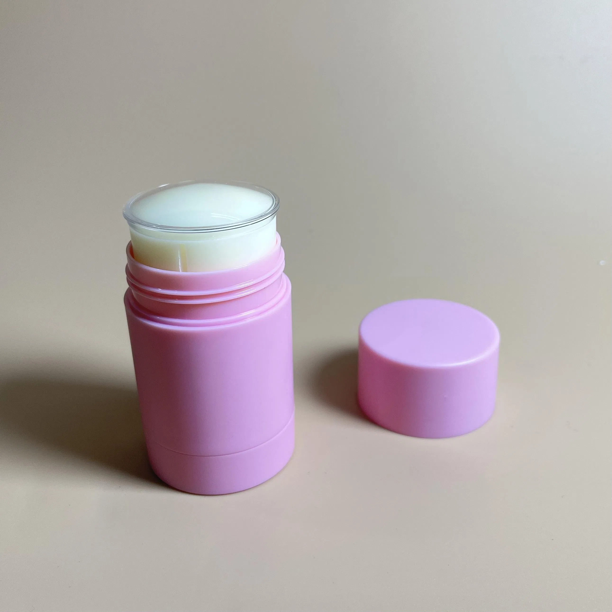 Private Label Pink Hair Wax Stick Container Non-Greasy Natural Hair Wax Stick for Flyaway Edge Frizzy Hair