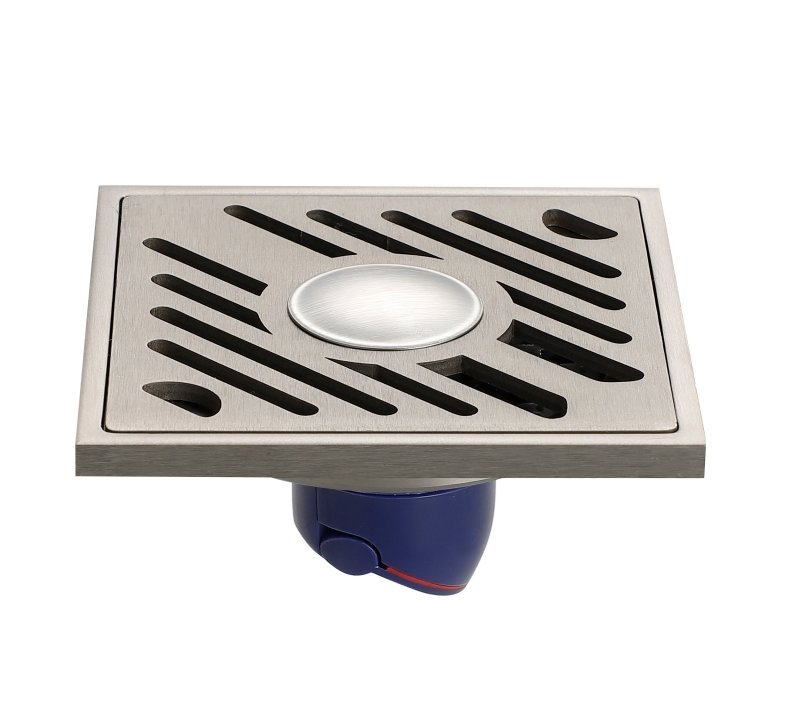 high Quality Brushed Nickel Dual - Purpose Model Stainless Steel Floor Drain