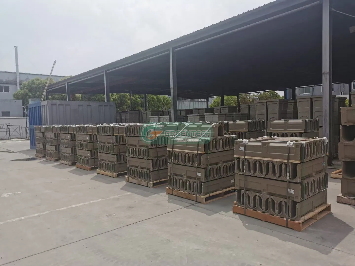 High Quality Polymer Concrete Drainage Gutter Resin Concrete Drainage Trench Fiberglass Drainage Plastic Drainage Ditch FRP Drainage Channel