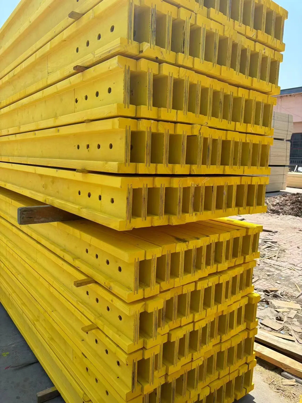 Building Materials Wooden I Beam H20 Timber Beams for Formwork Systems