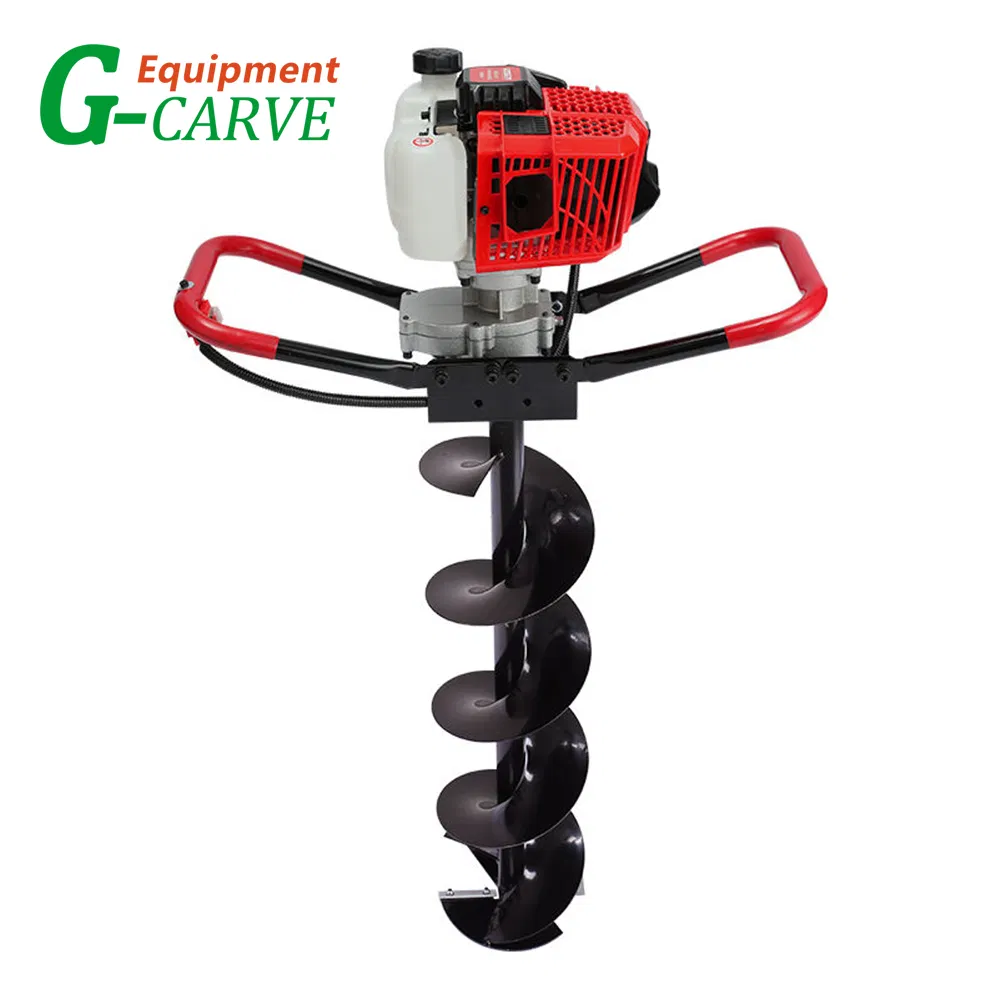 G-Carve House Garden Two Stroke 52cc Tree Planting Earth Hole Machine