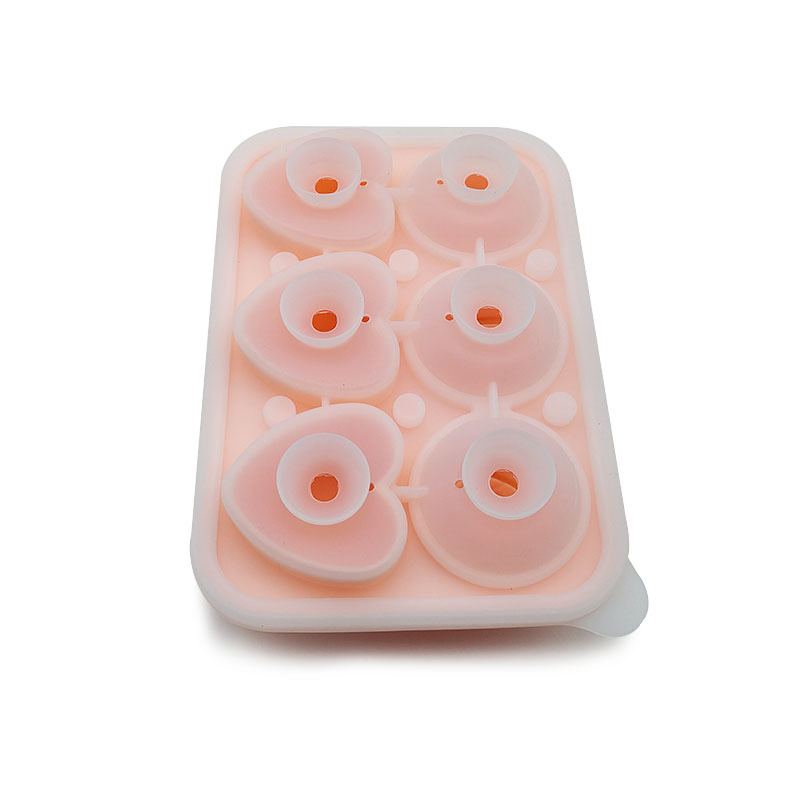 Custom Mold Silicone Ice Cubes Maker Tray 3D Shaped Ice Cube Mold