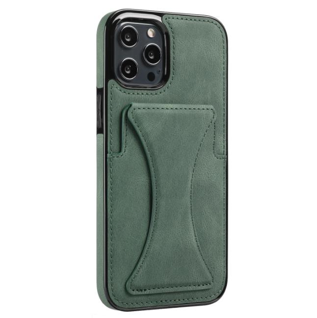 Multifunction Magnetic Card Slot Bracket Phone Holder PU Leather Cover Mobile Phone Case