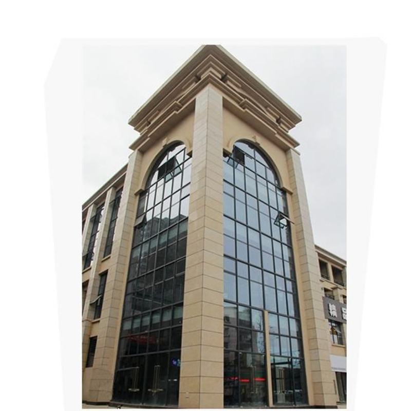 Modern House Decoration Aluminum Frame Glazed Double Glazing Glass Curtain Wall