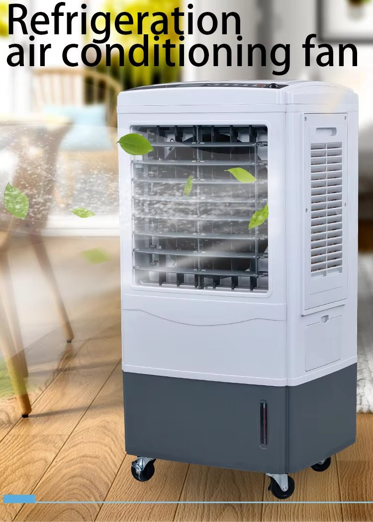 Big Airflow Floor Standing Portable Evaporative Industrial Air Cooler