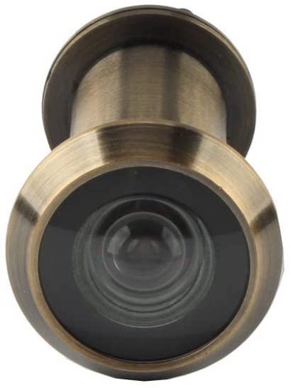 220 Degree Heavy Duty Privacy Cover Solid Brass Hotel Door Viewer
