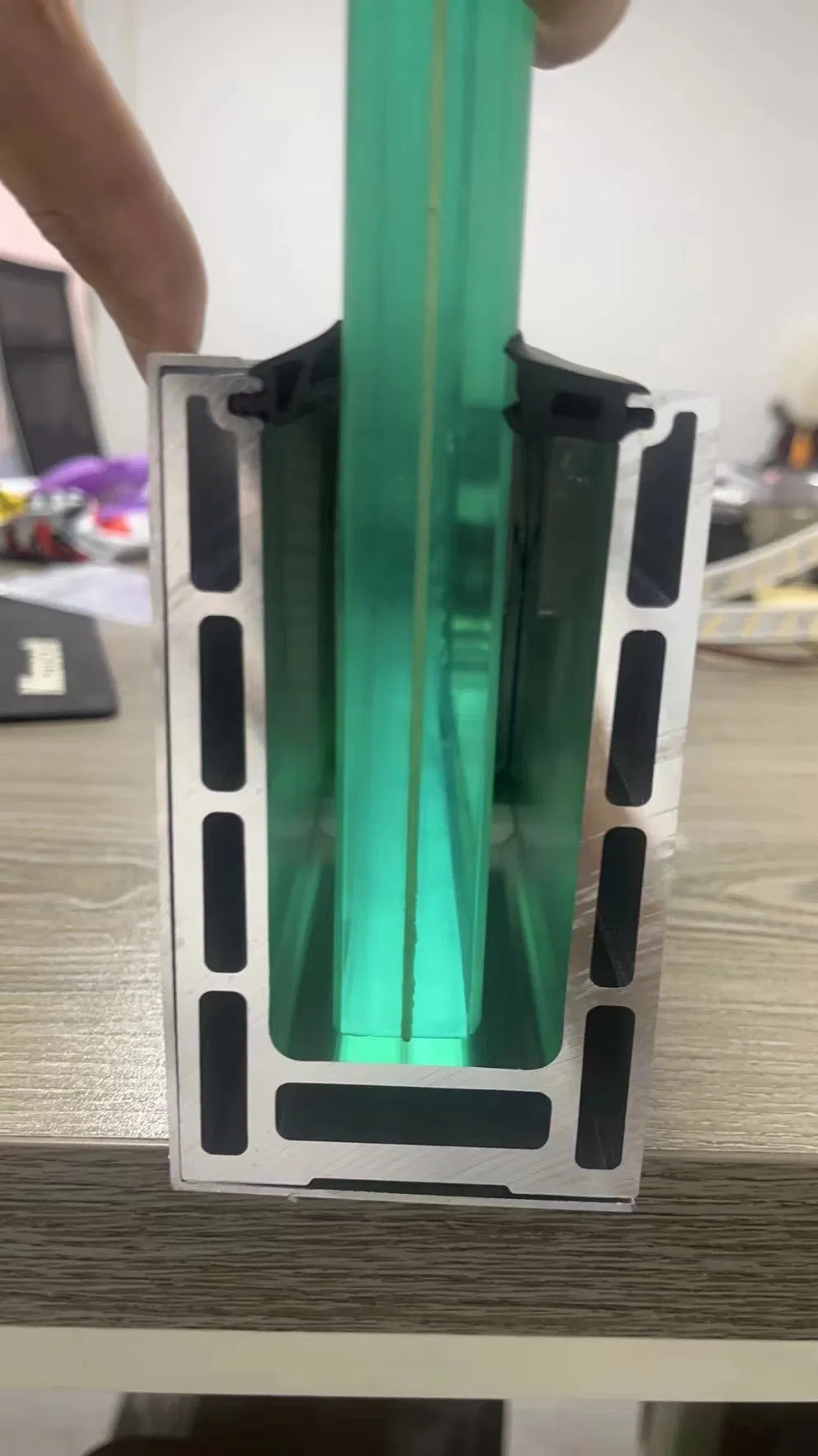 17.52mm Polished Edges Tempered PVB Sgp Laminated Glass for The Balustrade