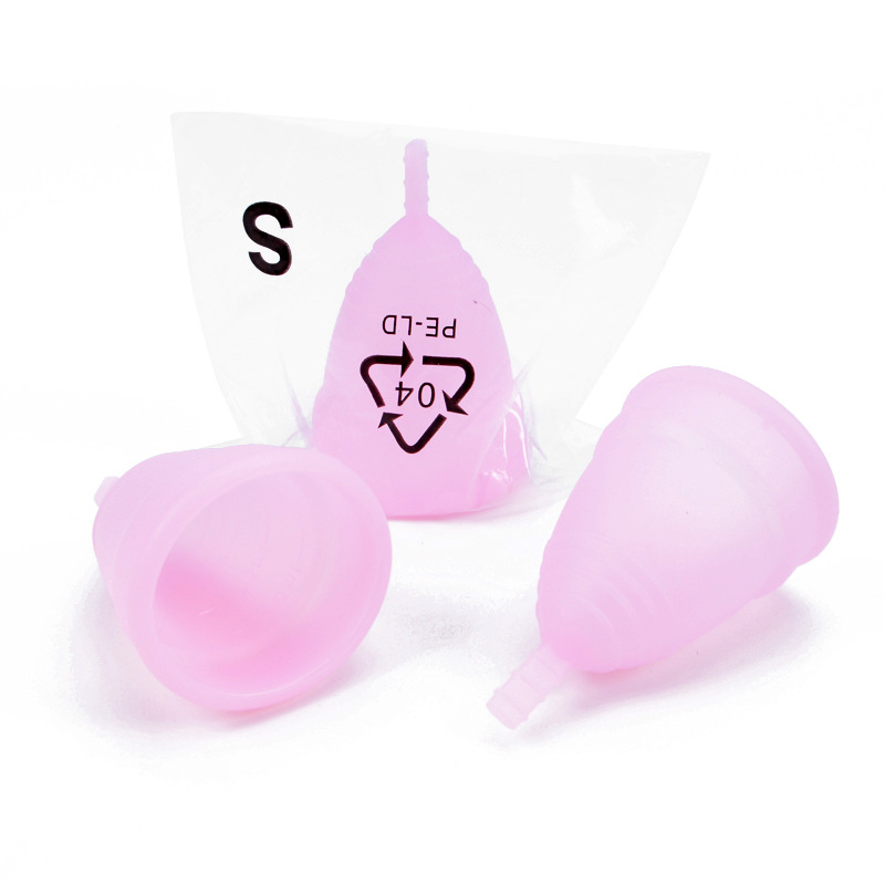 Eco-Friendly Sterilizer Reusable Period Mestrual Cup 100% Medical Silicone Menstrual Cup