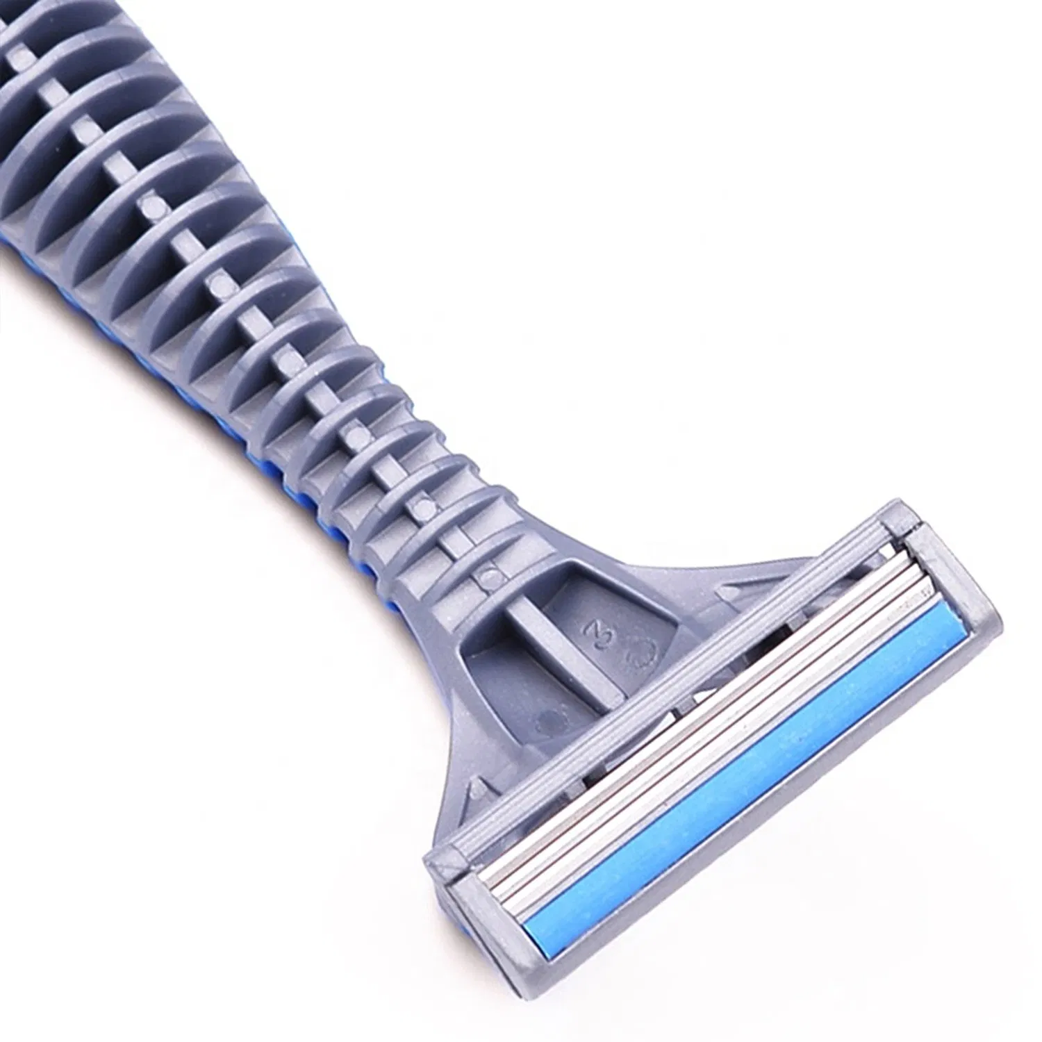 Disposable Razor of 3 Super Stainless Blades and Razor Blade Lubricant Strip for Men