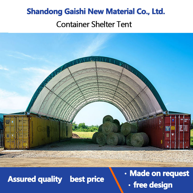Warehouse Garage Storage Canopy Roof 20FT 40FT Container Shelter Tent