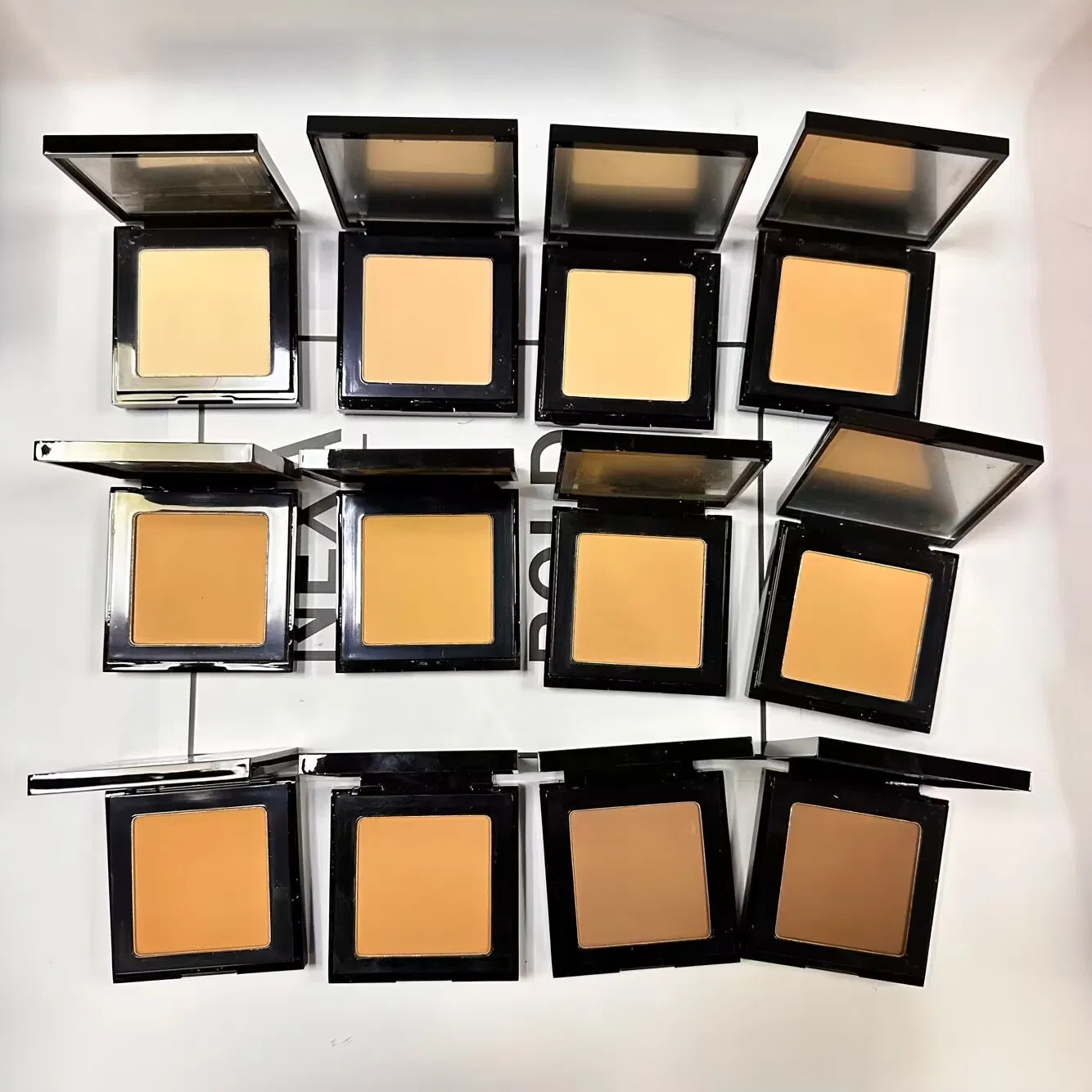 Custom Vegan Makeup Compact Powder Full Coverage Matte Pressed Powder