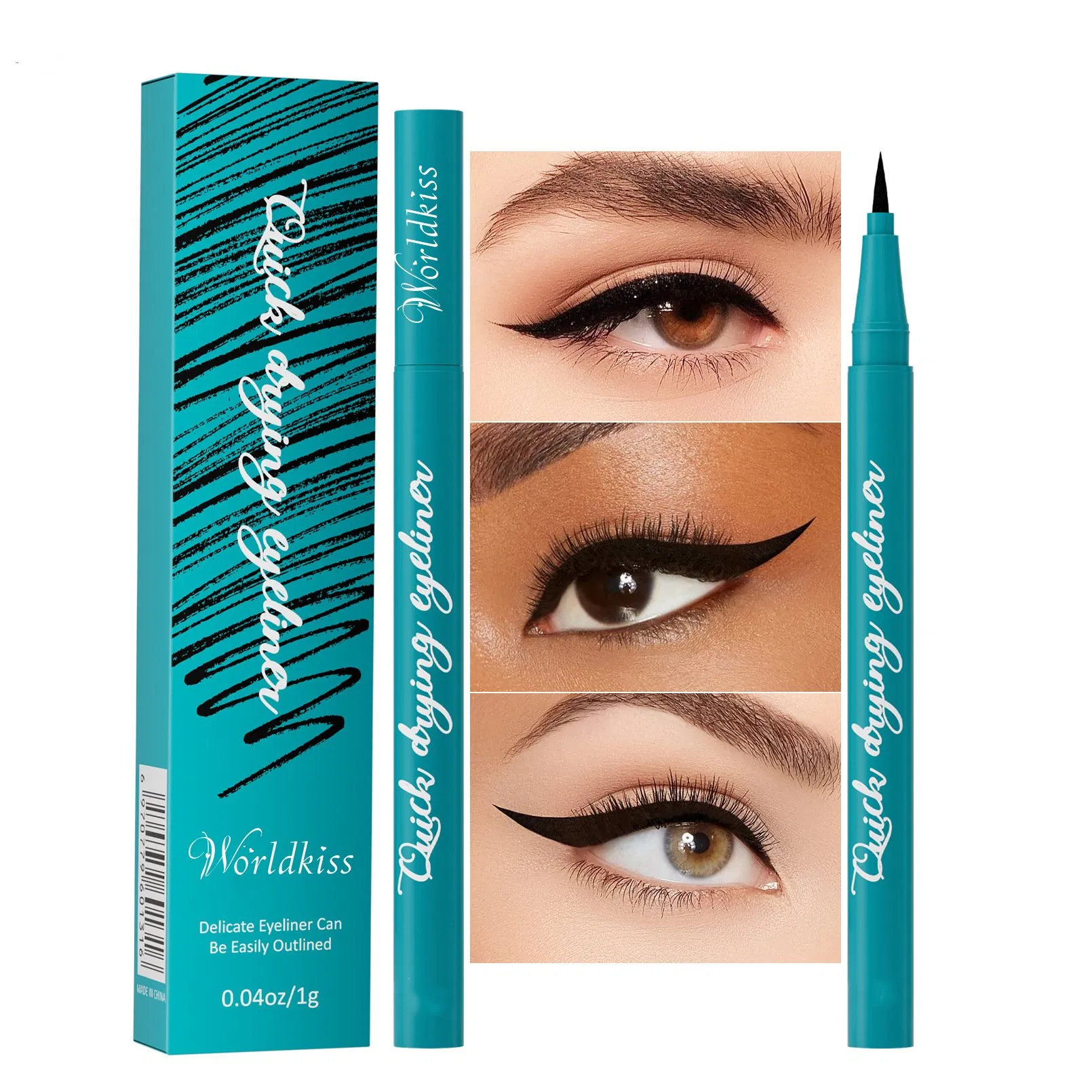 Quick-Dry Forming Waterproof Smudge-Proof Eyeliner