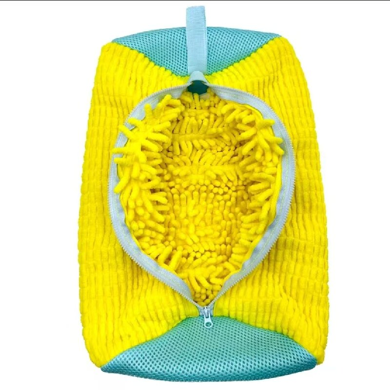 Anti-Deformation Shoe Washing Machine Bag Chenille Sneaker Shoe Laundry Washing Bag