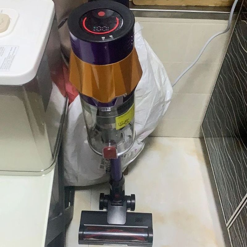 V15 Cordless Stick Vacuum Cleaner with Laser Detection for Home Cleaning