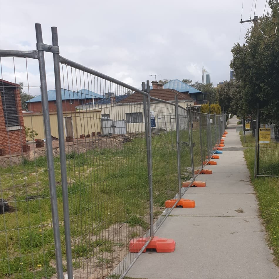 High Safety Portable Event Fence Galvanized Metal Australia Style Temporary Fence