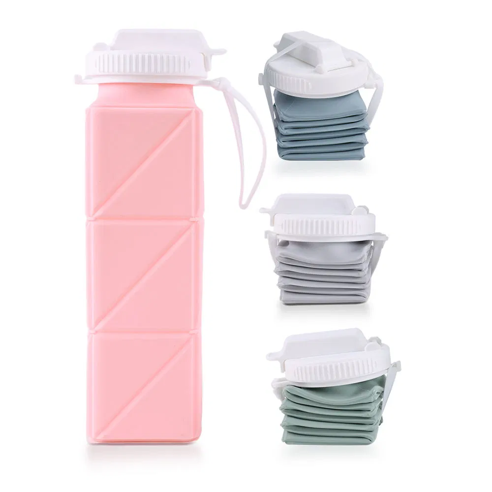Складная бутылка для воды 20oz с логотипом