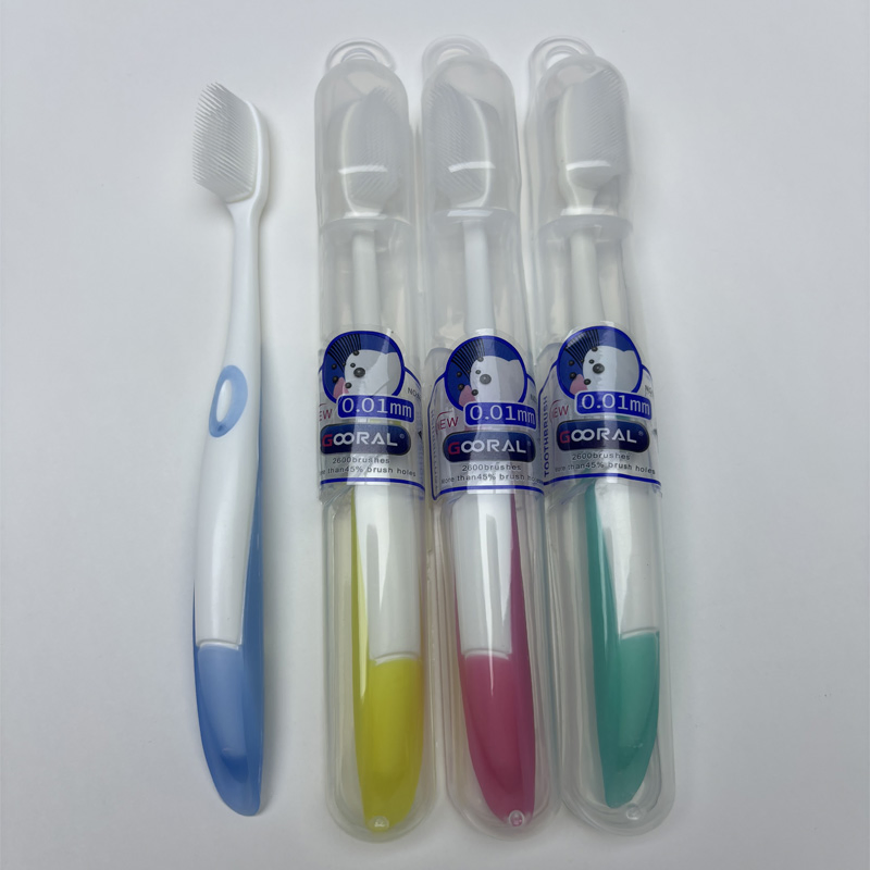Gooral E637 Wholesale Cheap Ultra Soft Bristles Manual Nano Adult Toothbrush