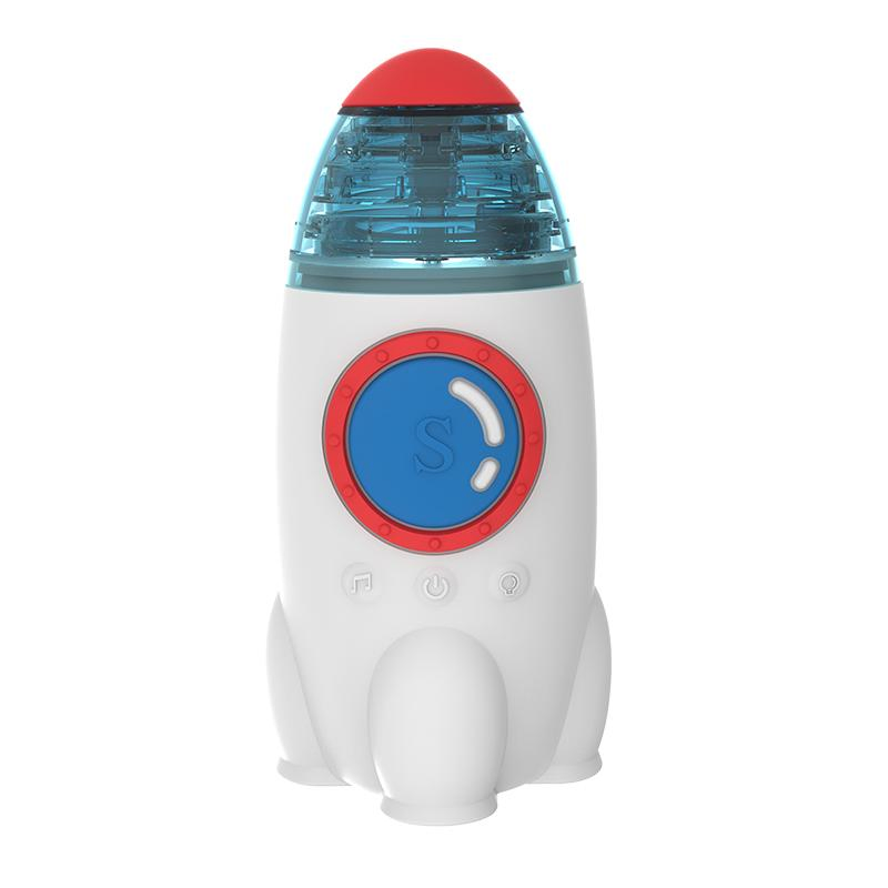 Built-in Music Rechargeable Infant Nose Cleaner Pump Silicone Electric Baby Nasal Aspirator