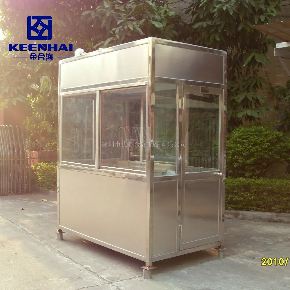Outdoor Prefab Stainless Steel Portable Security Cabin