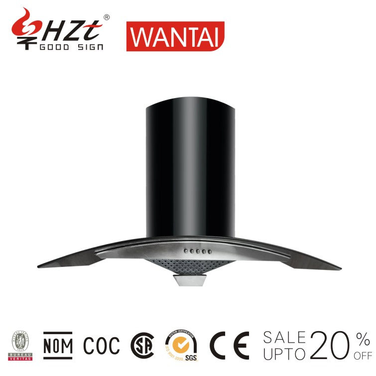 Kitchen Exhaust Chimney Extractor Wall Mounted Cabinet Stainless Steel Cooker Range Hood
