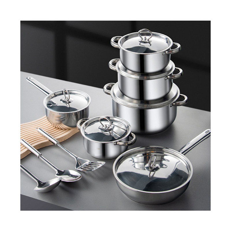 Hot Selling 15 Pieces Non Stick Pots Cookware Set Cooking Kitchen Tools Pots and Pans Sets