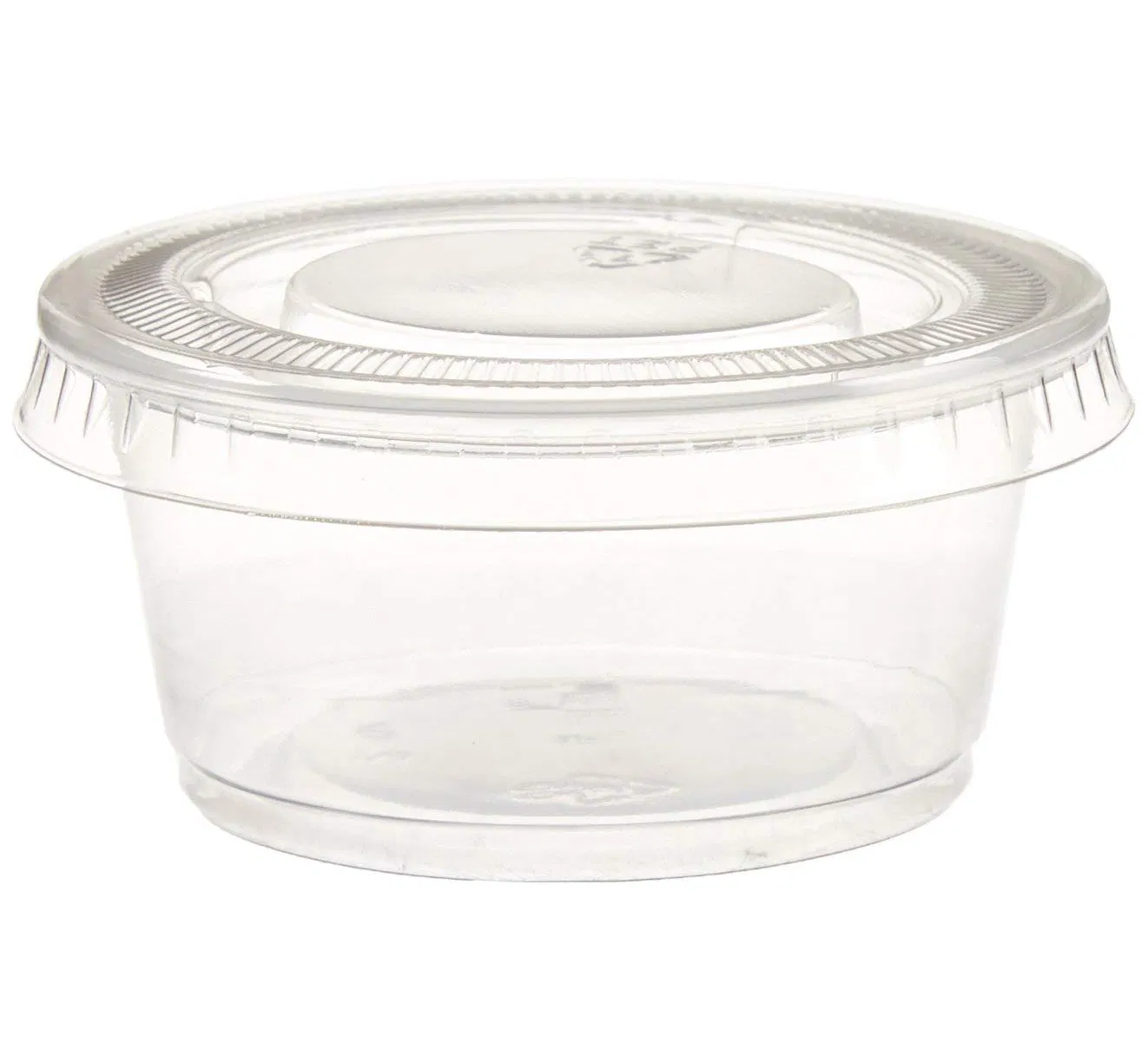 Одноразовые пластиковые стаканчики 60 мл с крышкой