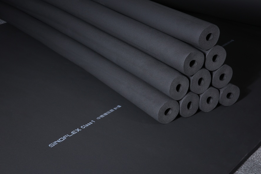 Durable Sound Absorption Material Elastomeric Foam Insulation for Extreme Temperature Control