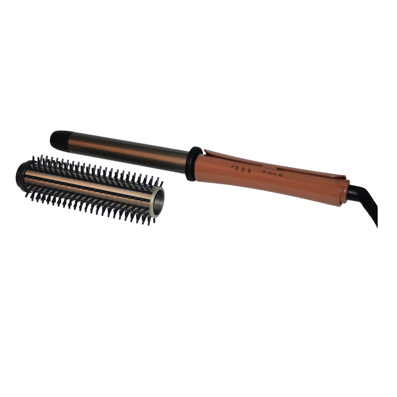 Wholesale Price OEM Custom Private Label Electric Hair Curling Iron with Comb and Clip