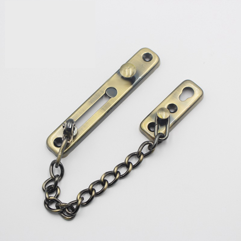 Door Chain Polished Chrome, Narrow Design Door Limiter