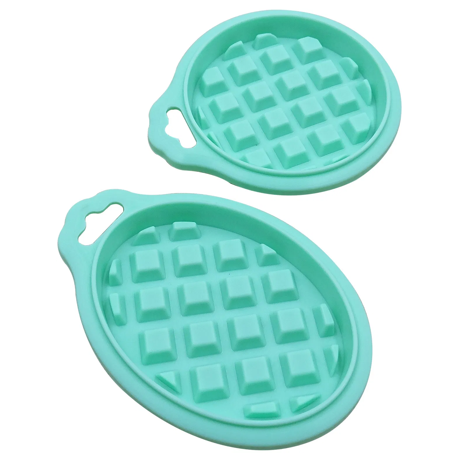 Food-Grade Silicone Five-Piece Waffle Mold, New Style Kitchen Cake Baking Mold