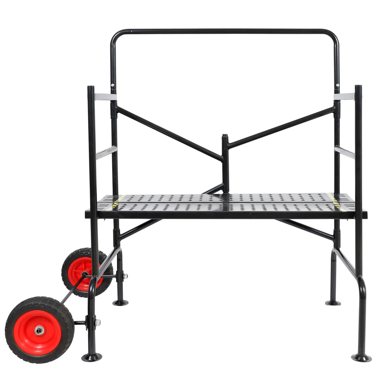 Family Use Mini Scaffold Surface High -Temperature Painting with Two Wheels