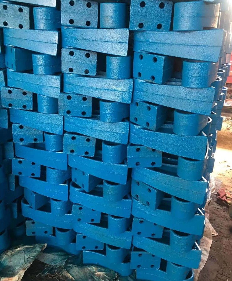 OEM Investment Casting Steel Bridge Guardrail Mounting Bracket Parts