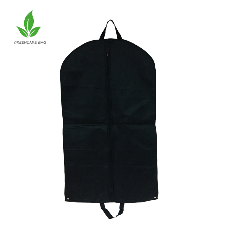 PEVA Garment Bag Custom Logo Waterproof Travel Business Hanging Clothes Storage Foldable Suit Dress Garment Bags