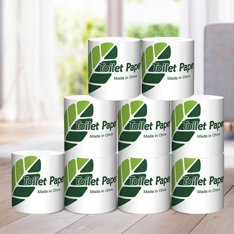 Household Napkin Toilet Paper Roll 2ply 100% Virgin Wood Pulp Bathroom Tissue