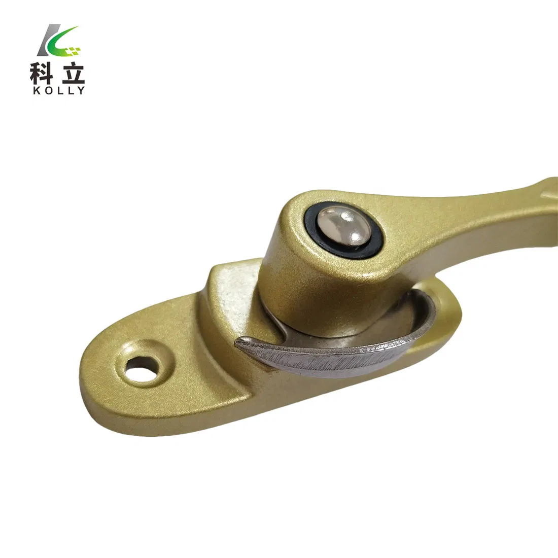 Premium Golden Crescent Moon Lock for Push-Pull Windows