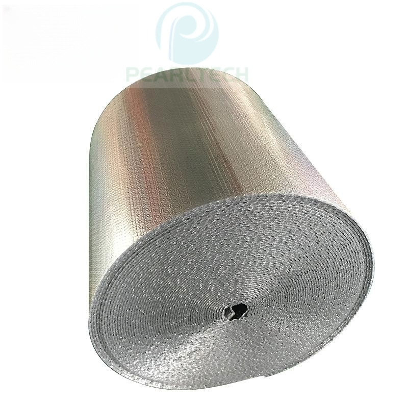 Rainbow Aluminum Film Backed Bubble as Sun Protection Cover for Truck Windows